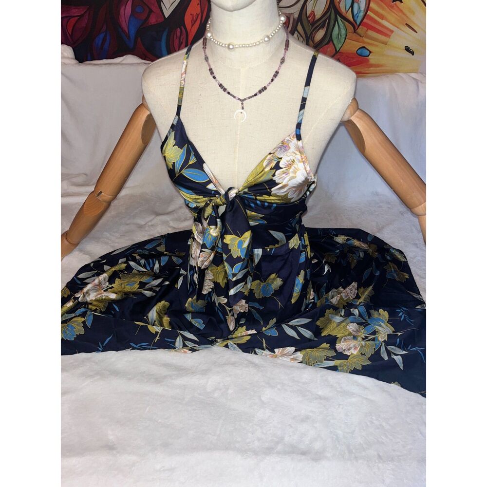 Blue Floral Springtime Dress